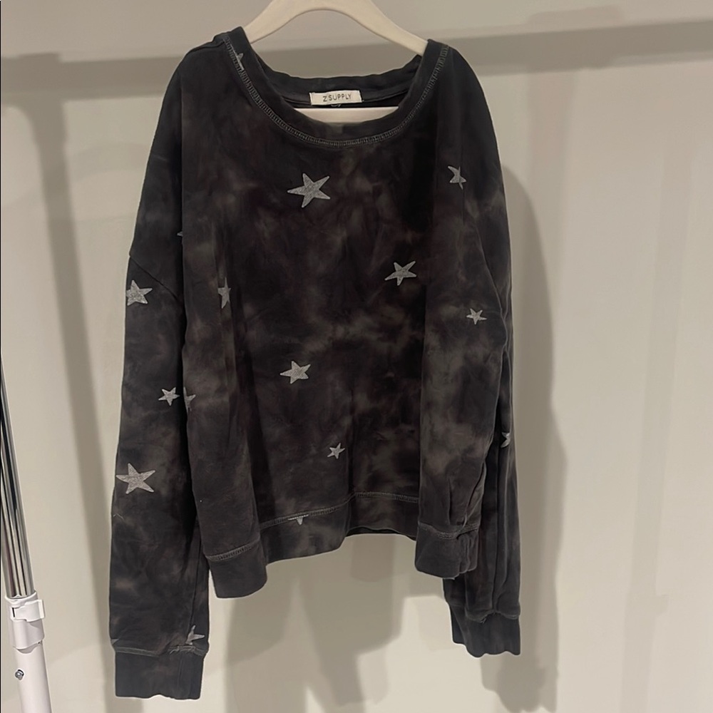 Starry Black Sweatshirt